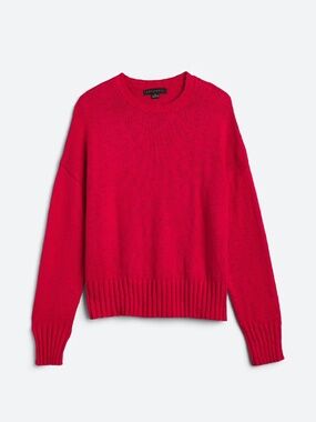 Sanctuary Red Crewneck Sweater